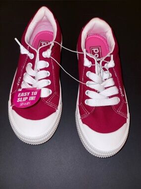 POP Emotion Red Canvas Sneakers